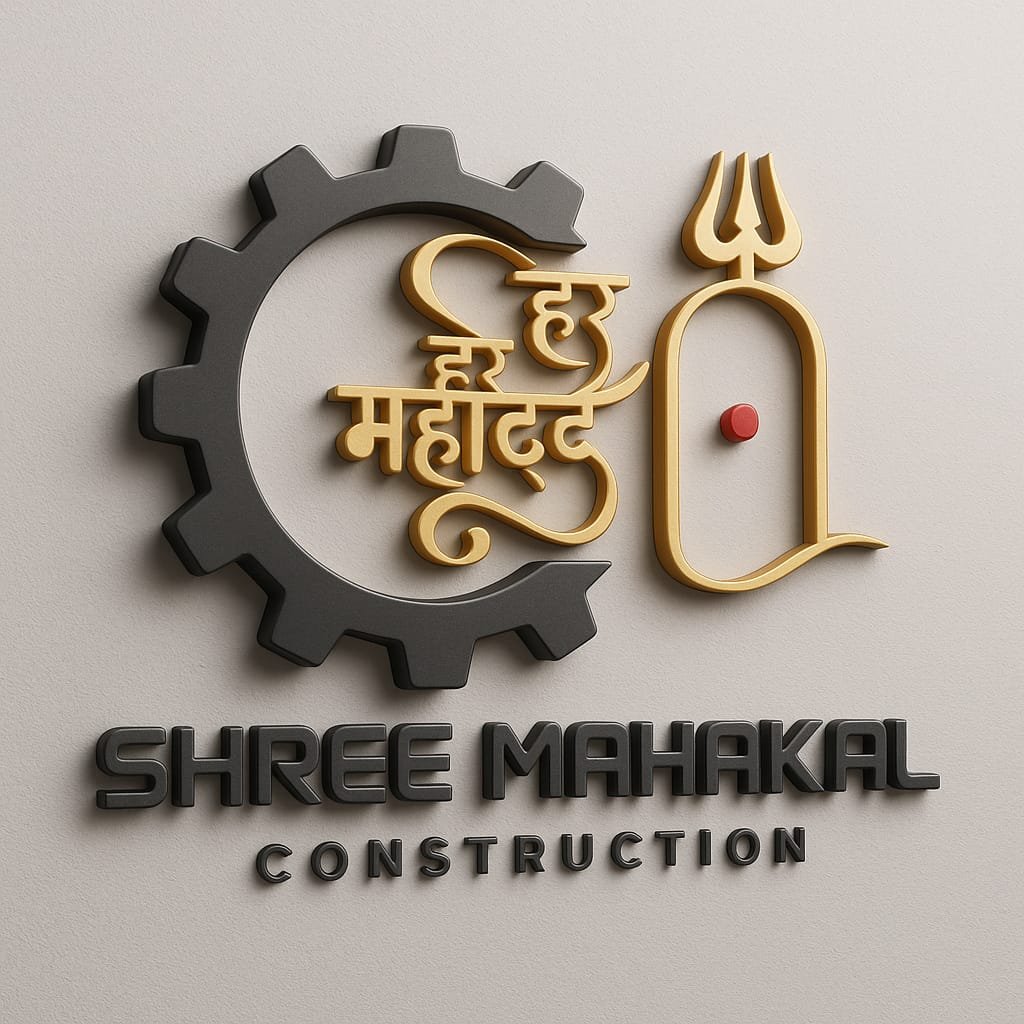 Shree Mahakal Construction Logo
